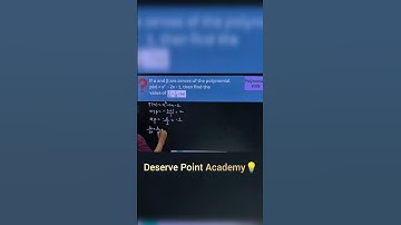 🔥 If α and β are zeroes of p(x)=x²−2x−1 then find 1/2α + 1/2β + 3αβ | Class 10 Maths Short