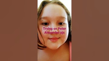 Thumbnail of Trying on peter Alexander cloths