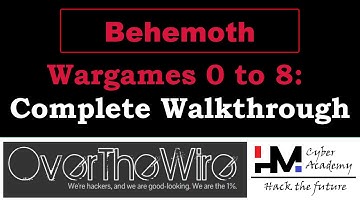 Behemoth [Complete] | OverTheWire