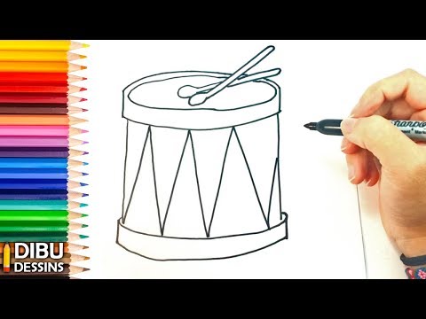 Vidéo: Comment Dessiner Un Tambour