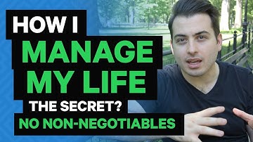 The Only "Real" Non-Negotiables In My Life