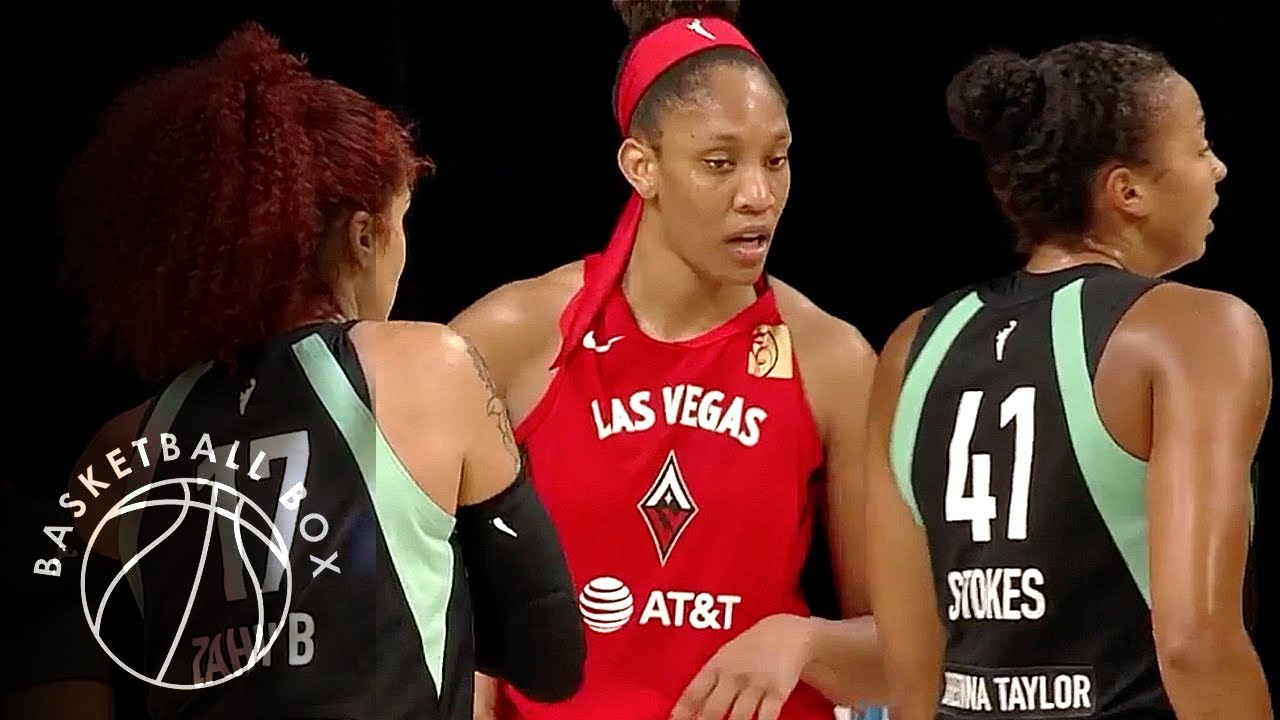 [WNBA] Las Vegas Aces vs New York Liberty, Full Game Highlights, August