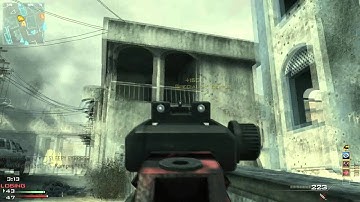 M.O.A.B on Bakara (27 Gun Streak) MP7 (MW3 PC)