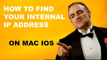 How To Find Your Internal IP on MAC iOS Address (the easy way)