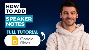 How to Add Speaker Notes in Google Slides [2025 Guide]