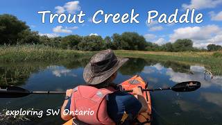 Paddling Trout Creek