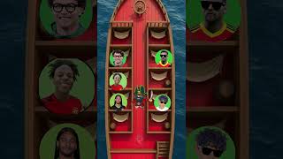 Who Will Survive the Pirate Ship! 🏴‍☠️ Ronaldo vs Messi