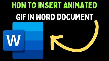 How to Insert Animated GIF in Word Document on Windows 11