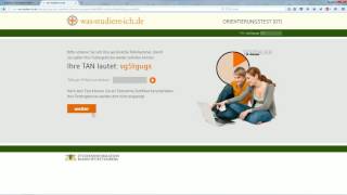 Was-Studiere-Ich.de - Test Starten