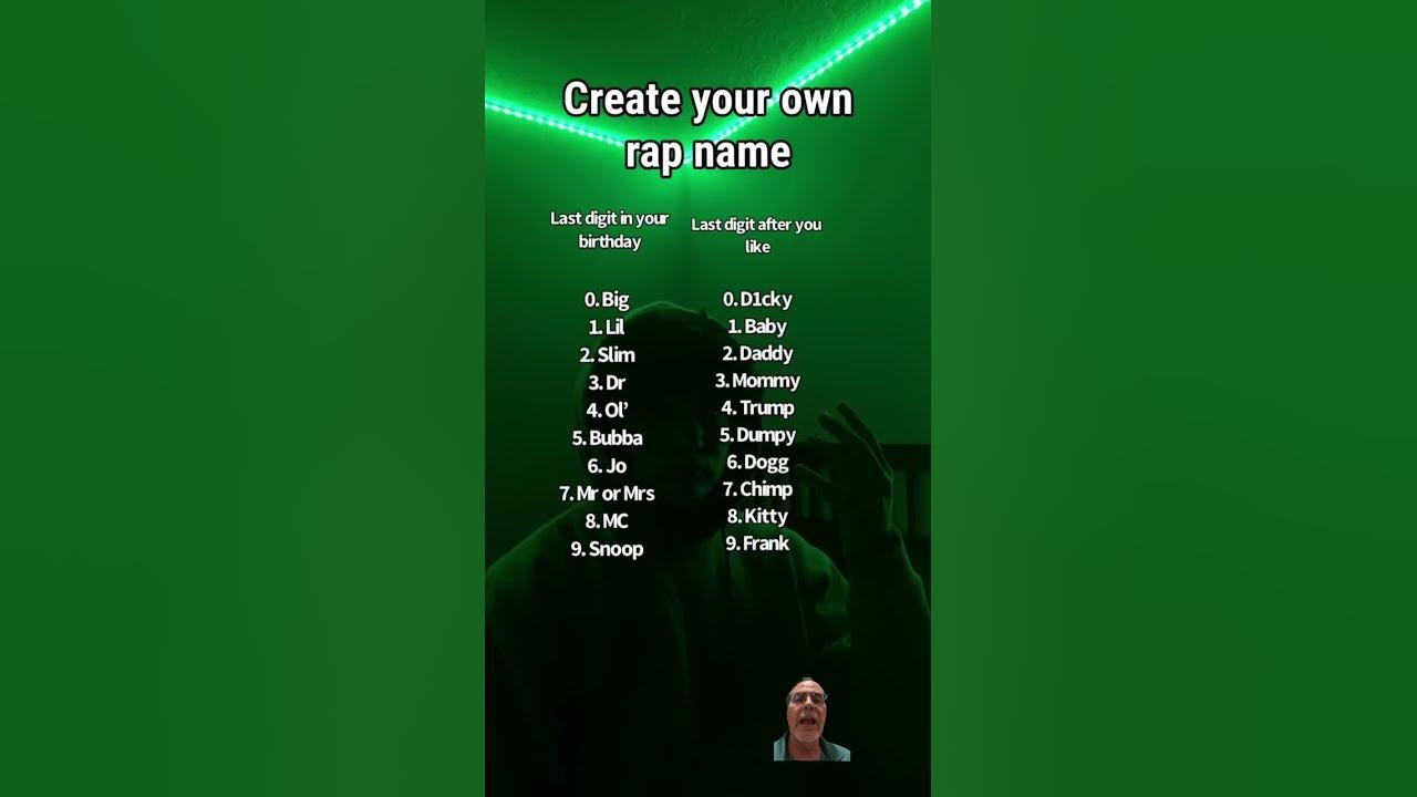 what-is-your-rap-name-youtube