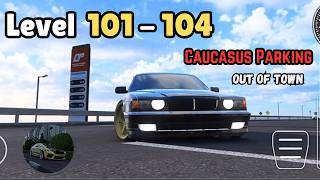 BMW 7 series E 38| Caucasus Parking Levels 101, 102, 103, 104 |  Out of Town #caucasusparking