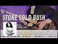 Stone cold bush  red hot chili peppers bass cover with tab