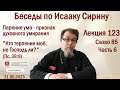 Беседы по Исааку Сирину. Лекция 123. Слово 85. Часть 6 | Священник Константин Корепанов