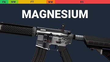 M4A4 Magnesium - Skin Float And Wear Preview