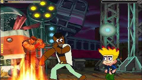 MUGEN Request: Dee Bee Kaw & Johnny Test Vs Evil Ryu & Yoh Asakura