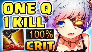 THE MOST BROKEN VIDEO I'VE EVER DONE | OLD Q RENGAR | 100% CRIT INSTANT 1SHOTS | ZERO COUNTERPLAY