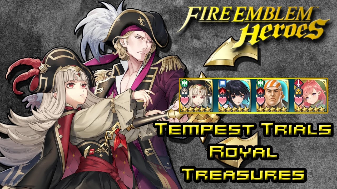 Fire Emblem Heroes (Tempest Trials: Royal Treasures | Lunatic 7 Battles | 2116 Score)