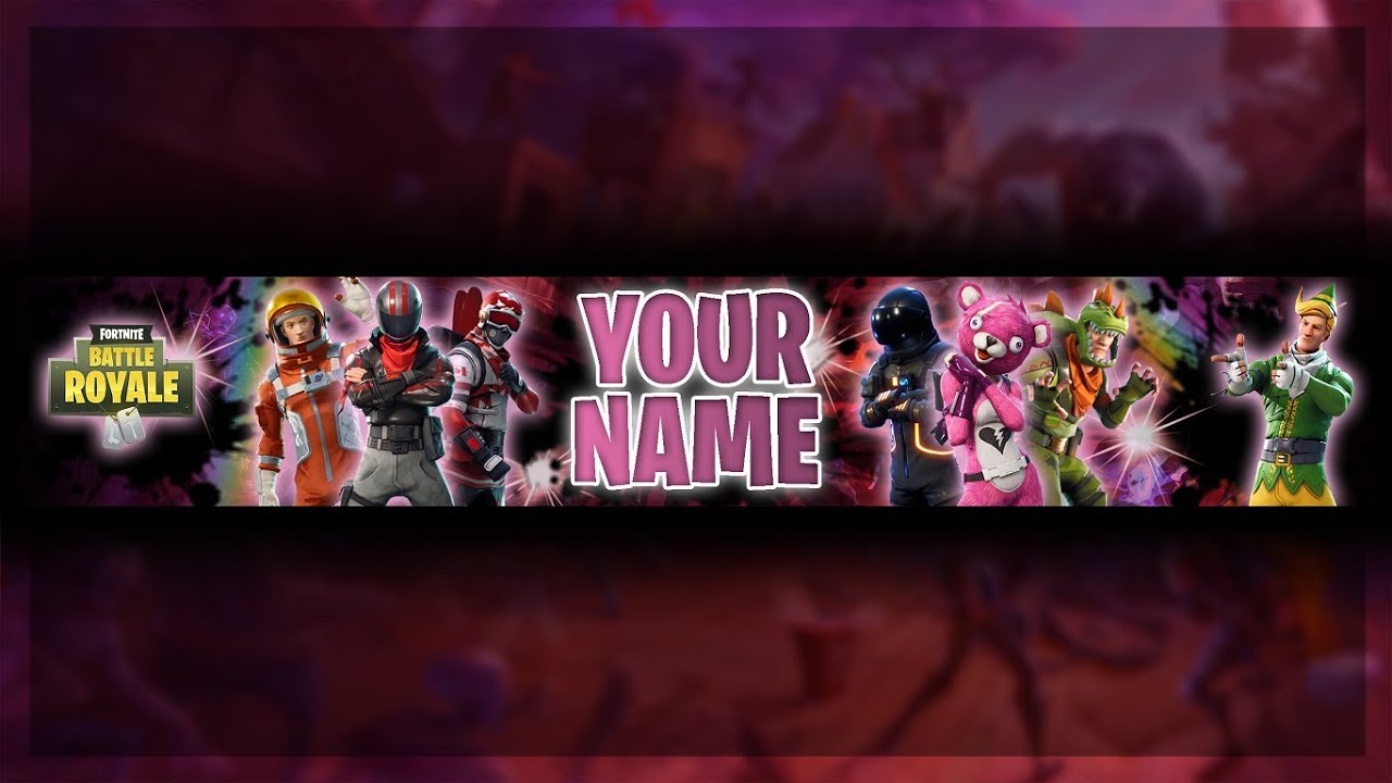 Fortnite Youtube Banner Download