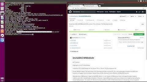 Install ttyACM Module on Jetson TX Development Kits