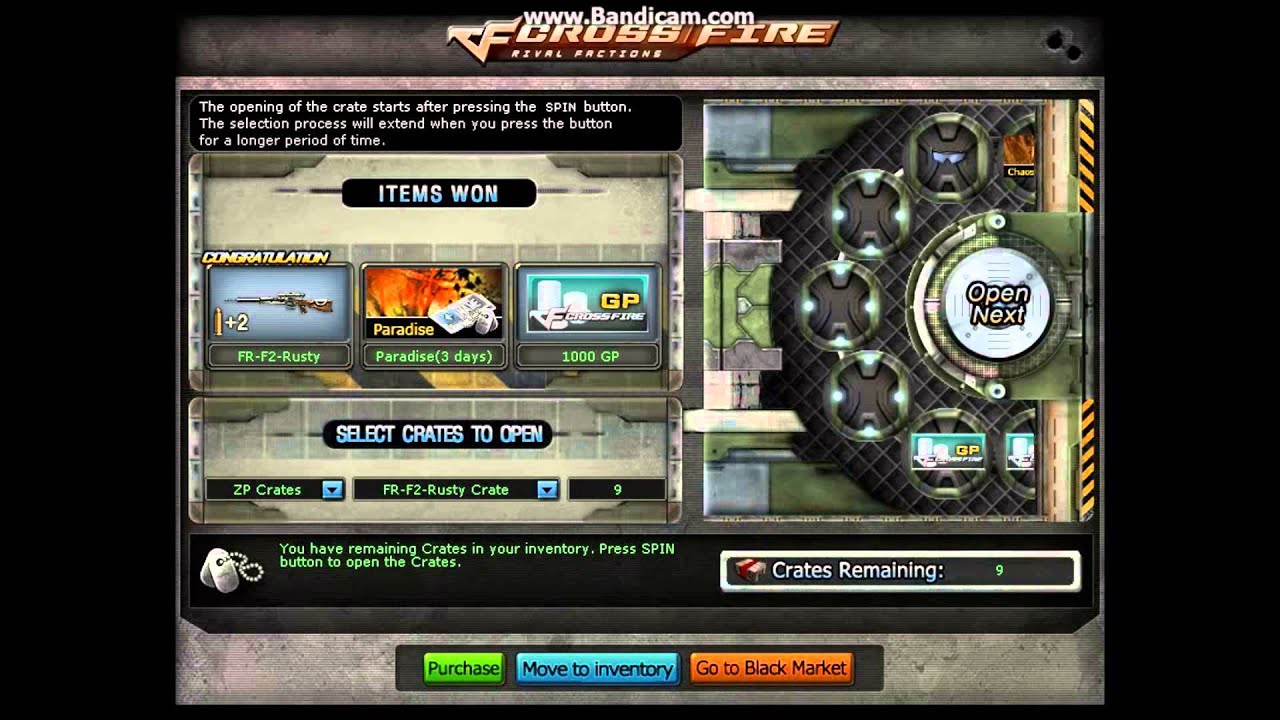 [CF] Blackmarket FrF2 Rusty in 1 Crate