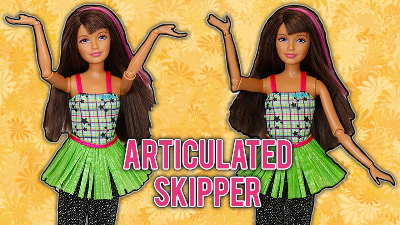 Articulated Skipper Barbie Doll Barbie Sisters Hula Dance Skipper 