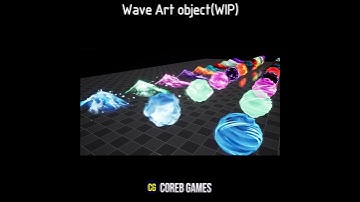 WAVE OBJECT FX - Dual-Purpose Asset for Unreal Engine #shorts