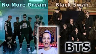 картинка: Было - Стало 🌚🌝|| BTS - No More Dream, Black Swan Reaction