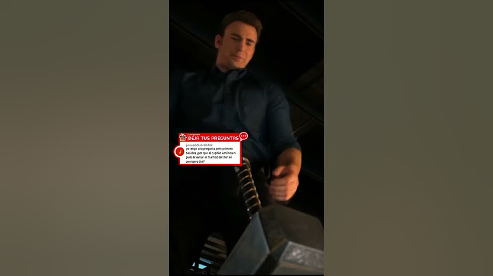 ¿Por que el CAPITAN AMERICA NO PUDO LEVANTAR EL MJOLNIR en la ERA DE ULTRON? | #Shorts