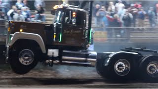 Semi Truck Pulls Noble County Fair Jr Brown Memorial Pull