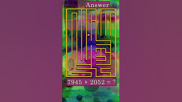 Only 1% Can Solve Both This Math Equation And Maze At The Same Time! (Under 17 Seconds)