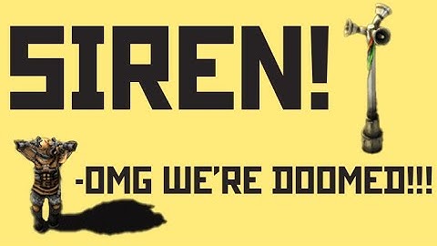 SIREN JUST HITS DIFFERENT | FACTORIO