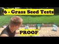 Grass Seed Test PROOF! | Grass Seeding Before and After Results (LAWN CARE)