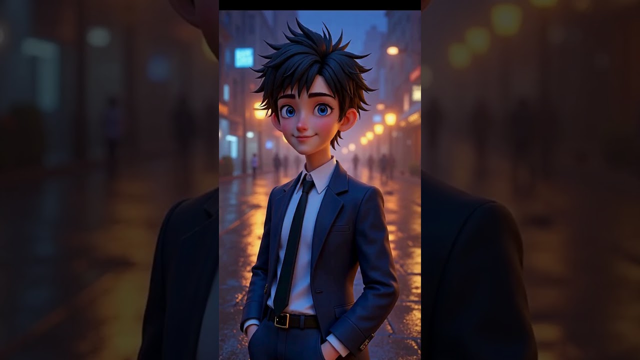 Falling in Love in the Rain - A Romantic Anime Short