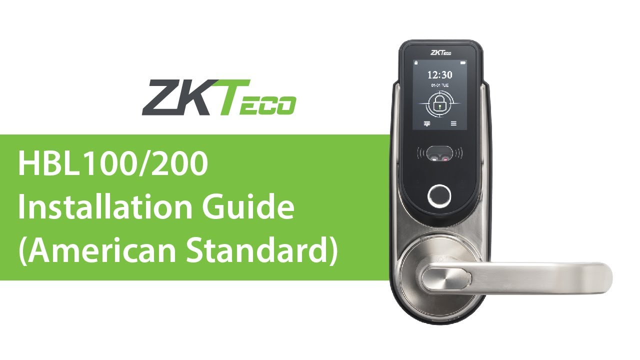 HBL 200Z Hybrid Biometric Lock