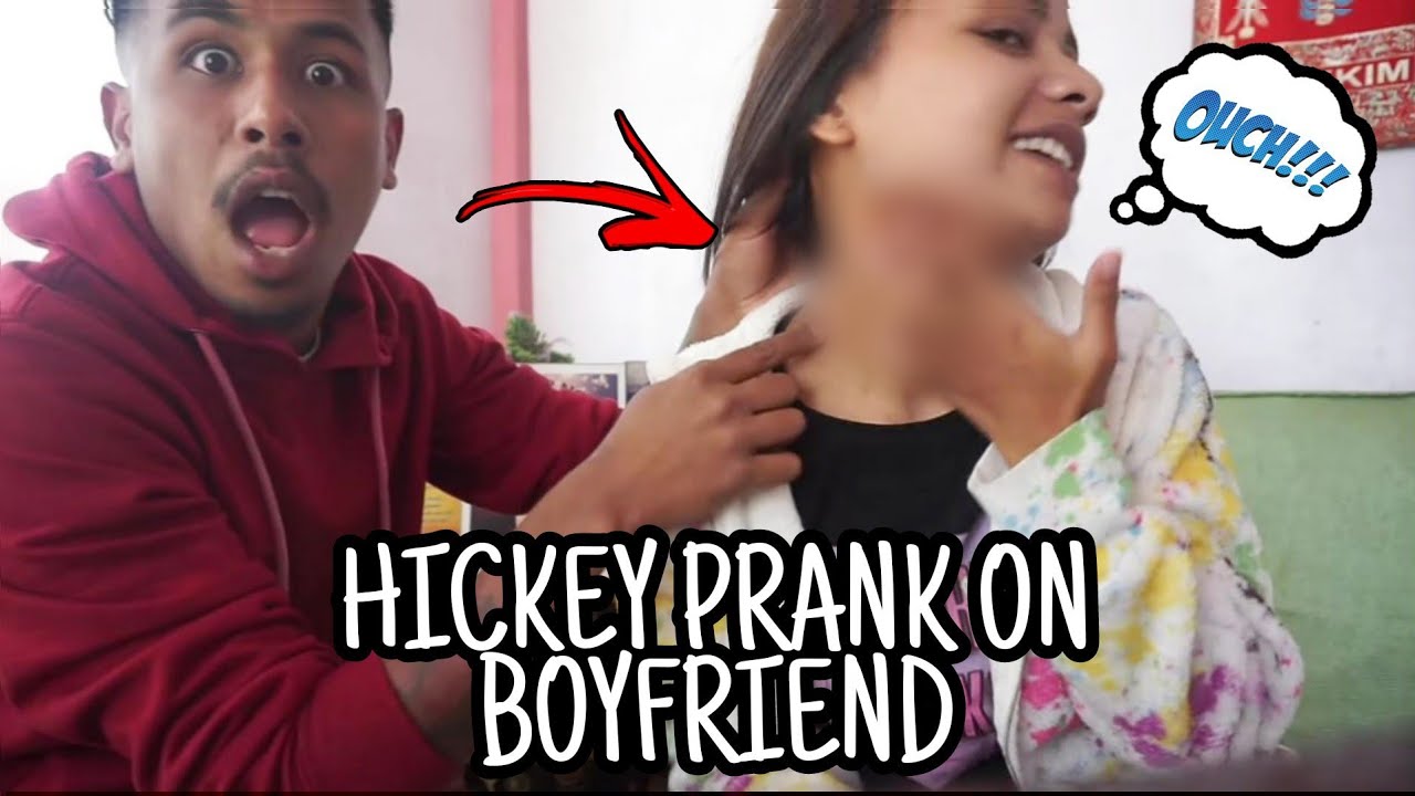 HICKEY PRANK ON BOYFRIEND | Ewod&Mynnu |