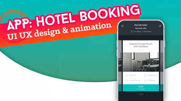 Hotel App Animation - UI UX #animation