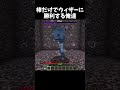棒だけでウィザーに勝利する俺達