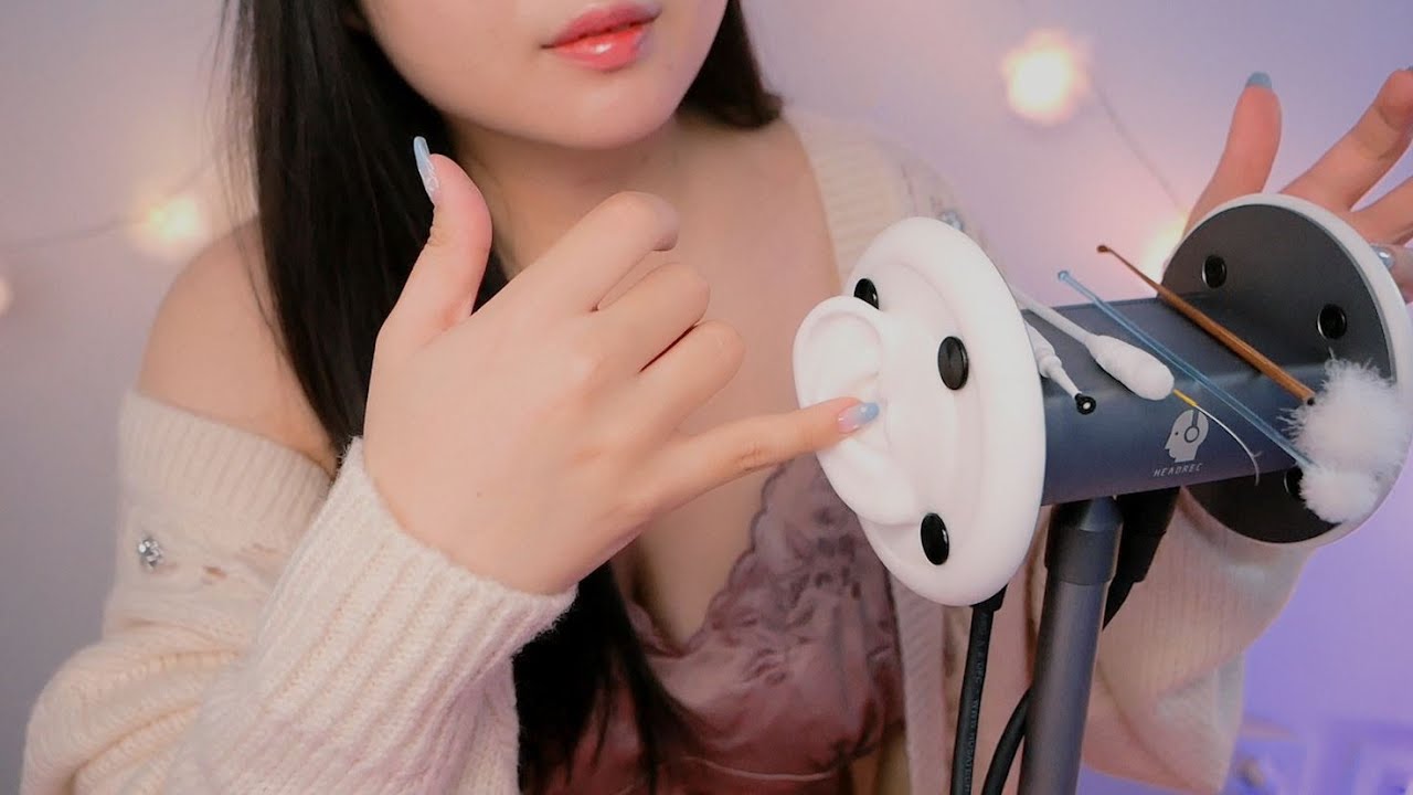 ASMR 6 EAR Cleaning ,That WILL Cure Your TINGLE IMMUNITY