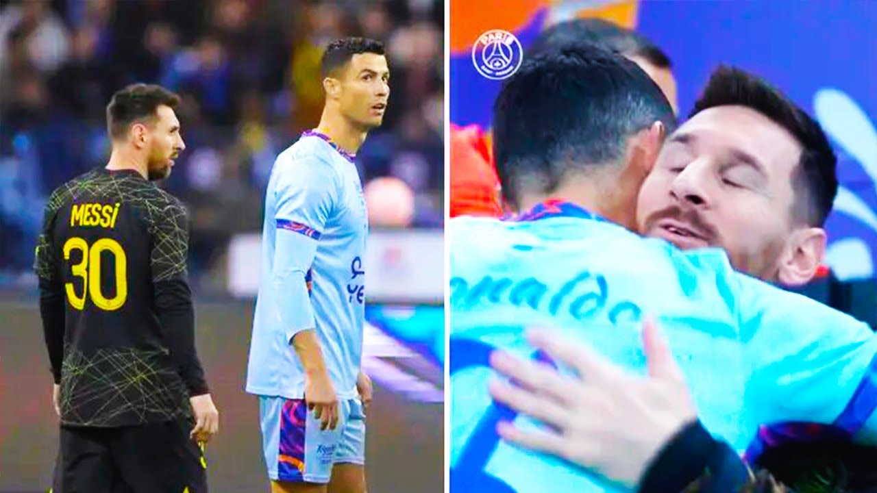 Nice to see some old friends' – Ronaldo and Messi enjoy reunion as
