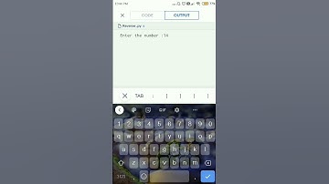 Write a program to reverse a number in Python using for loop. #shorts #shortsvideo #viral #python
