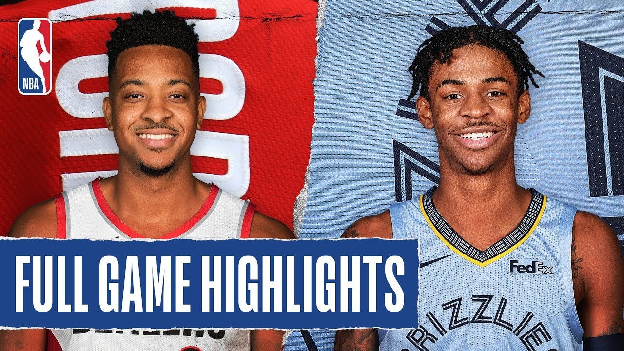 TRAIL BLAZERS at GRIZZLIES | FULL GAME HIGHLIGHTS | February 12, 2020