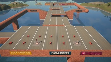 Turbo Sliders Unlimited - Capture the Flag battle