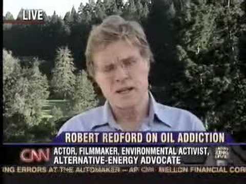 Energy CRISIS -Robert Redford on Larry King Live