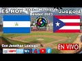 Nicaragua vs. Puerto Rico en vivo, donde ver, a que hora juega Nicaragua vs. Puerto Rico, béisbol