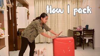 How I pack for international trip 🫰🏻 | Anupama Anandkumar #packwithme #howipack