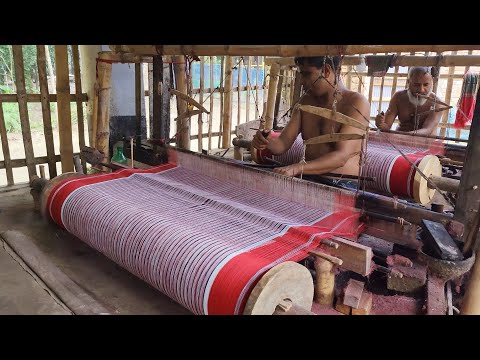 Amazing Handmade Towel Making Complete Process | Extreme Handmade Towel Making of Bangladesh