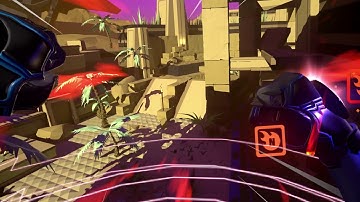 Sprint Vector Arid Map Pre-Alpha Gameplay (Survios) - Rift, Vive, PSVR