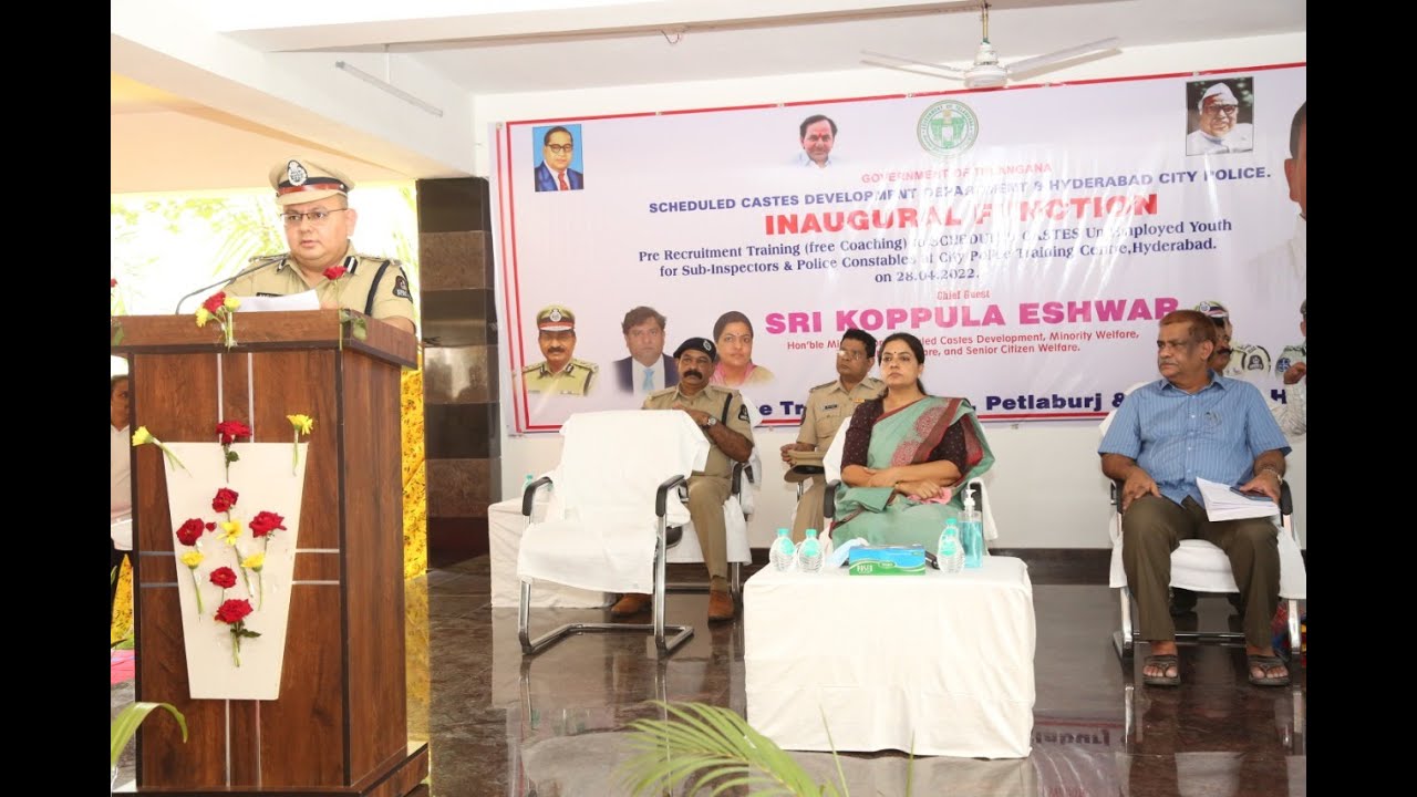 HYD CITY POLICE/PRE RECRUITMENT TRAINING AT CTC PETLABURG/KARTIKEYA IPS JT.CP CAR HQTRS/HYDBADPOLICE