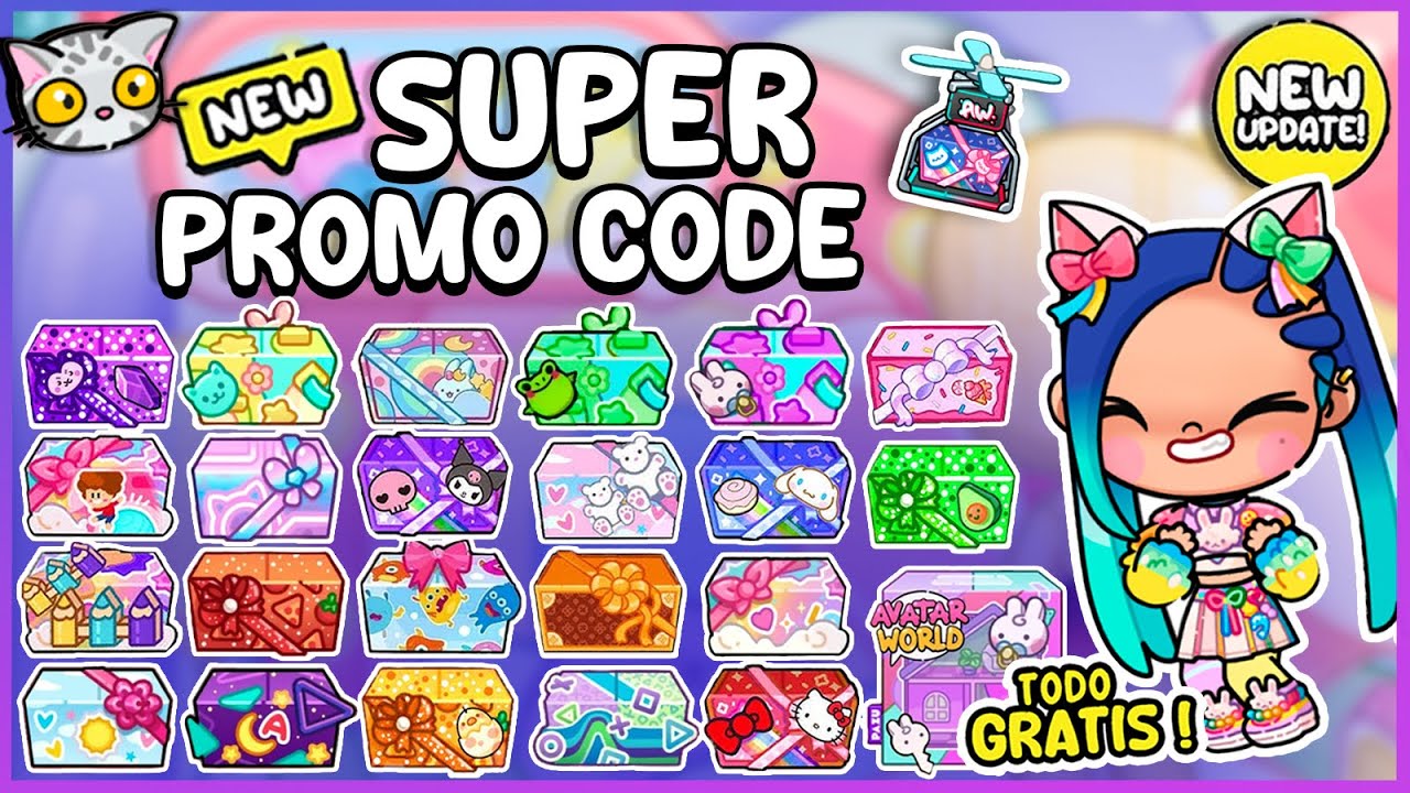🔓 Cómo Canjear el SÚPER CÓDIGO y Conseguir MUEBLES GRATIS en Avatar World 🌟🛋️ Full video