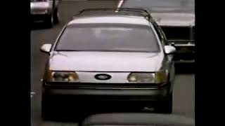 1987 Ford Taurus Wagon Commercial Ford Taurus Dramatic Commercial 1987